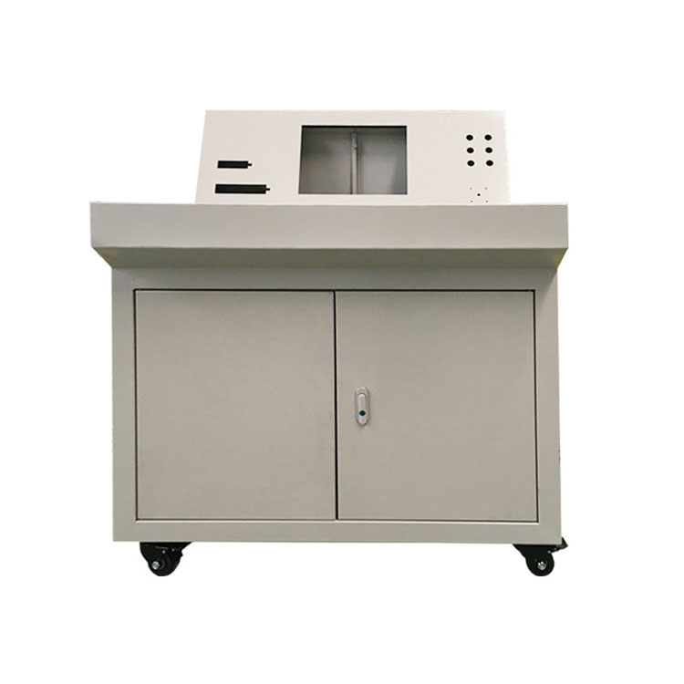 泰州工业配电斜面操作台钣金外壳加工厂家