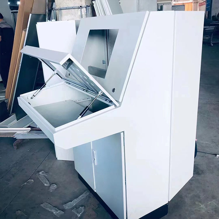 扬州仿威图AP斜面操作台外壳钣金加工厂家