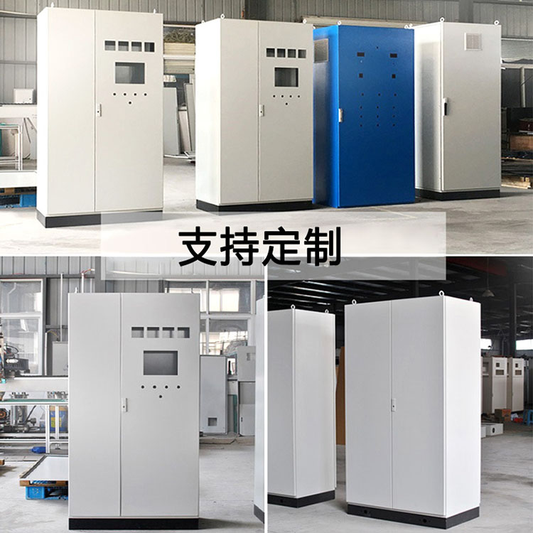 盐城仿威图控制柜，钣金双开门电控柜加工