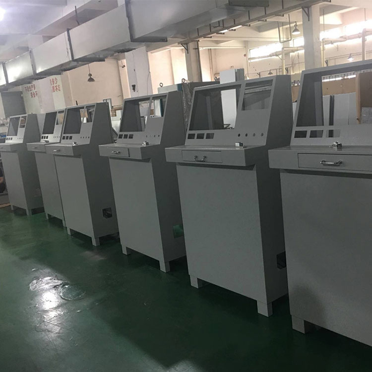 南通琴式斜面操作台，非标异形钣金外壳加工厂