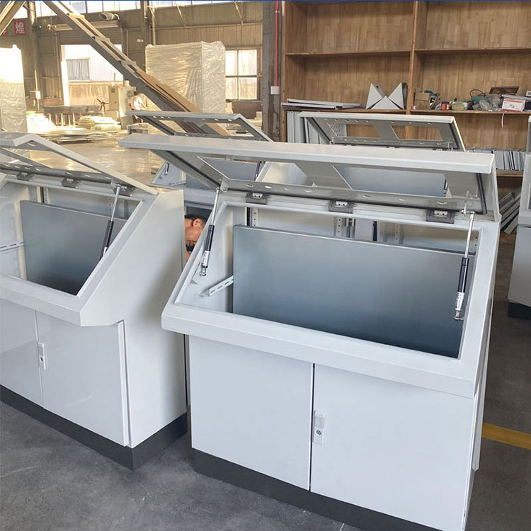 扬州琴式斜面控制柜钣金外壳加工厂家