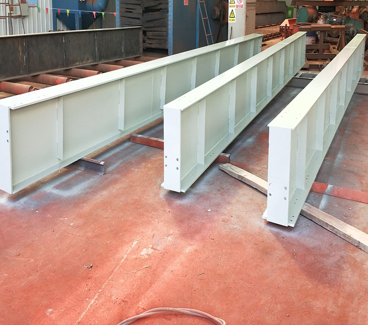 海安起重机承轨梁喷涂喷塑加工