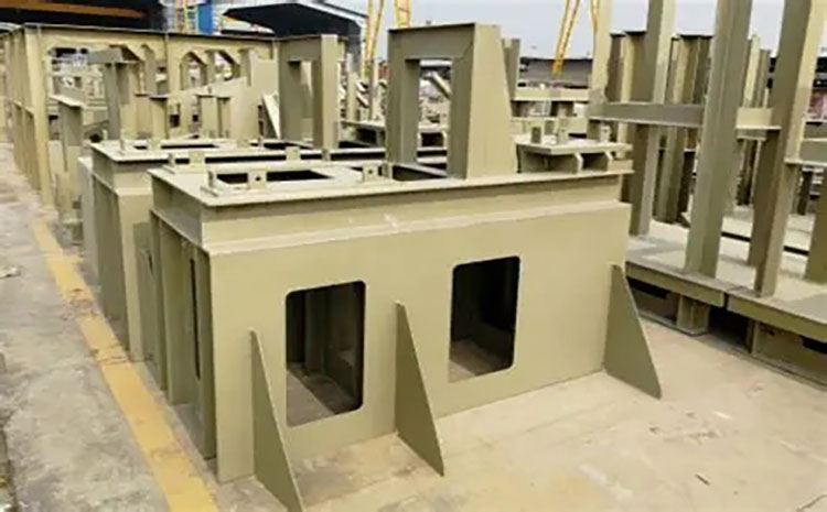 无锡造船设备钢构件生产焊接加工