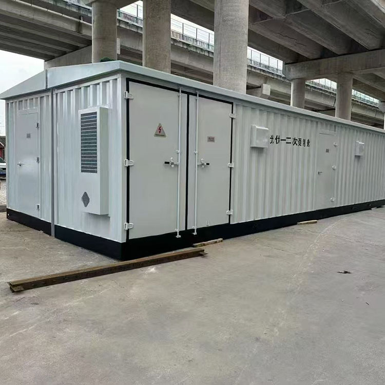 盐城35KV光伏一二次预制舱钣金加工厂家